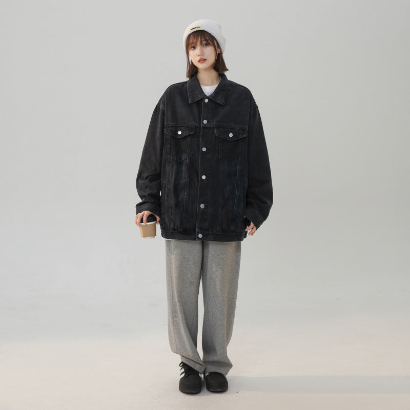 American Retro Loose Versatile Denim Jacket