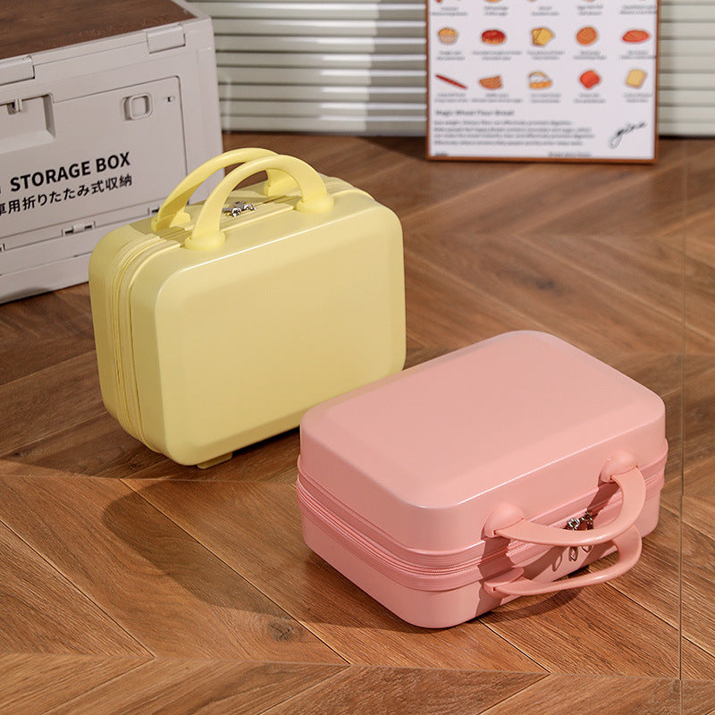 12-inch 14-inch ABS Portable Cosmetics Case Fruit Color Mini-portable Luggage