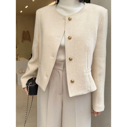 Wool Women's Short Coat Autumn And Winter