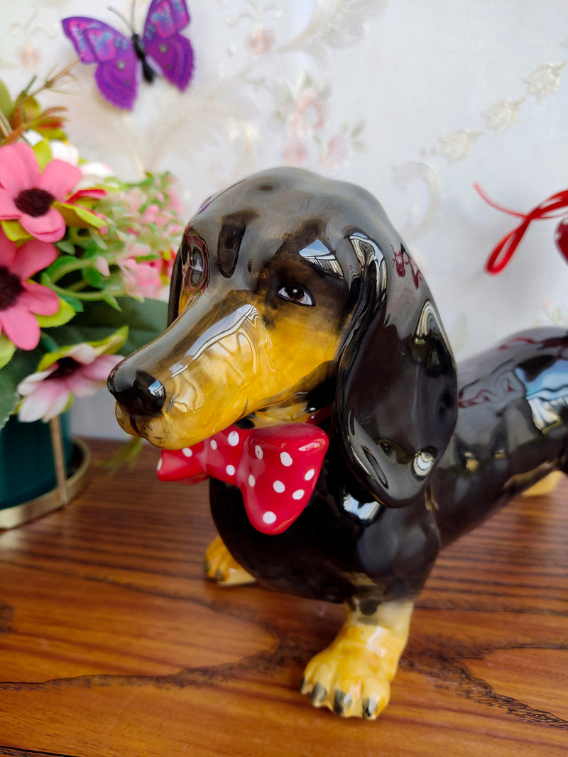 Ceramic Dog Decoration Creative Home Decoration