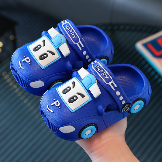 Children's Slippers Baby Car Soft Bottom