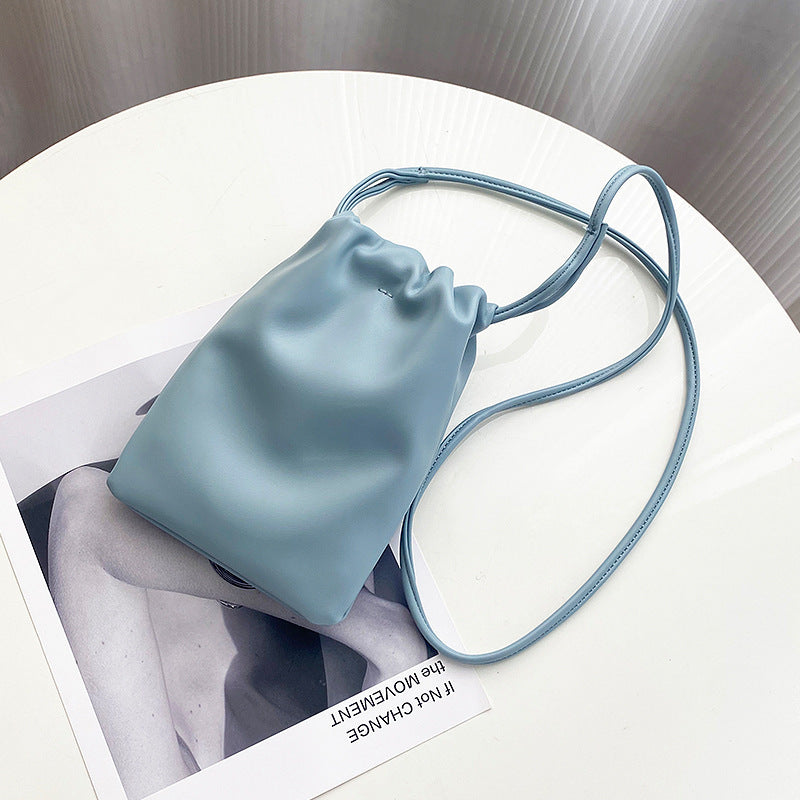 New Fashion Simple Small Chinese Character Fu Bag Shoulder Crossbody Bag