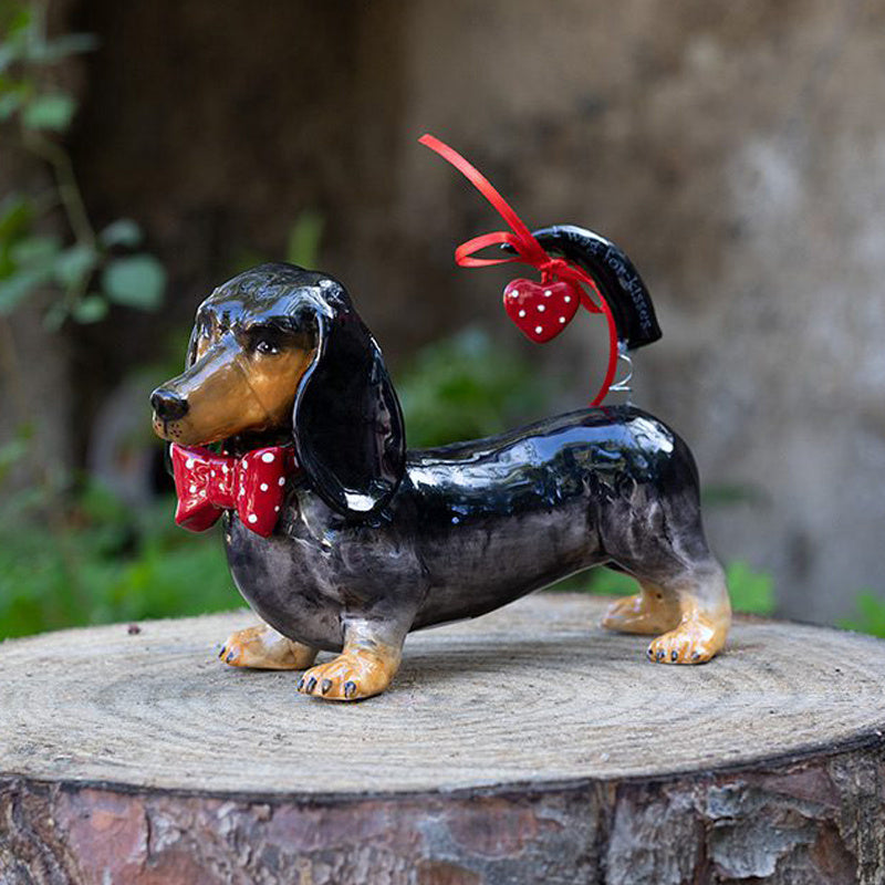 Ceramic Dog Decoration Creative Home Decoration