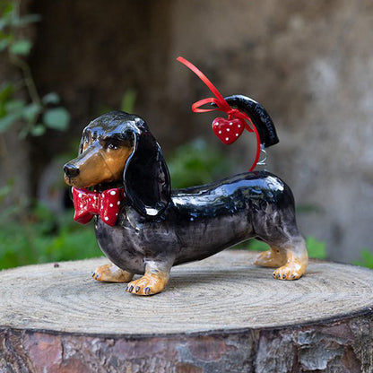 Ceramic Dog Decoration Creative Home Decoration