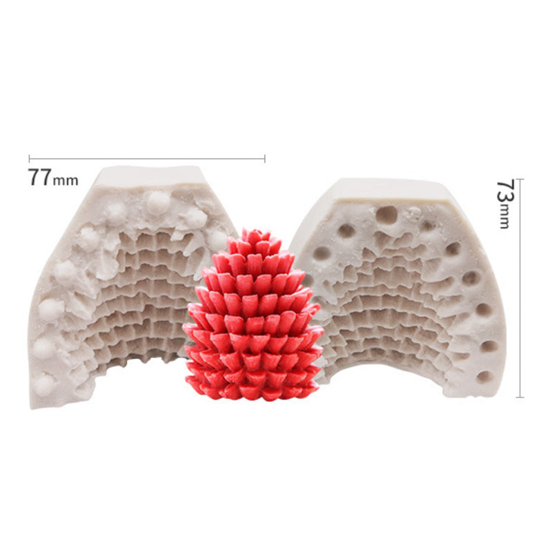 Three Letters Christmas Tree Silicone Mold Christmas