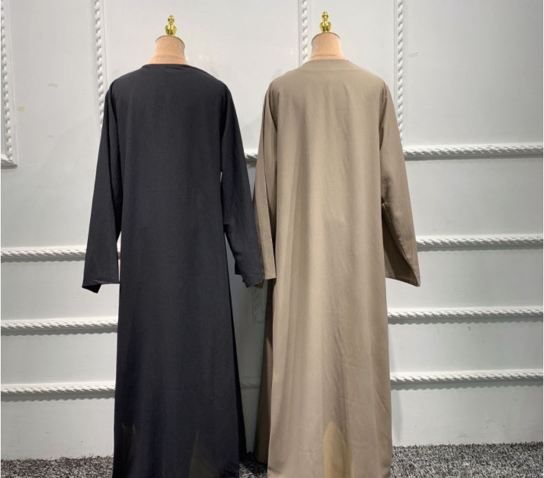 Middle East Dubai Solid Color Three-piece Suit