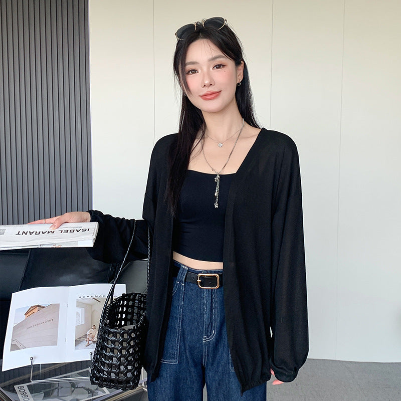 Women's Long-sleeved Sweater Sun Protection