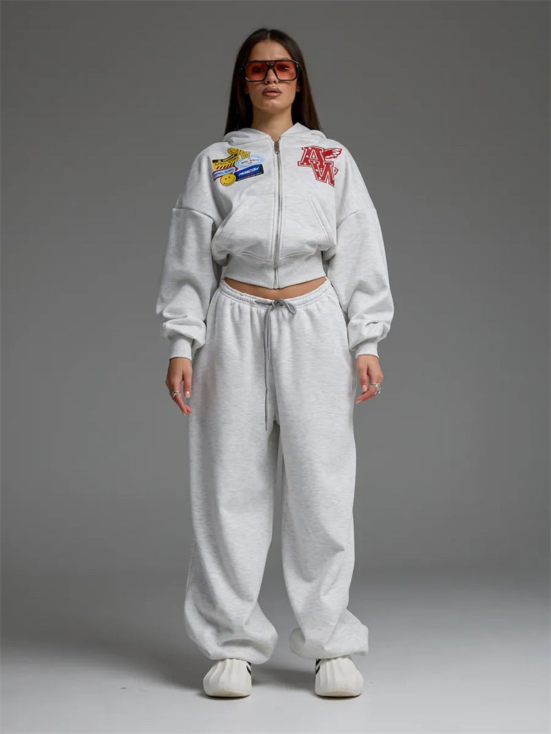 Casual Straight-leg Wide Leg Sweatpants