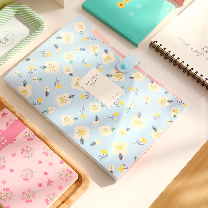 Pp File Folder Student Test Paper Office Material Organizer Storage Bags