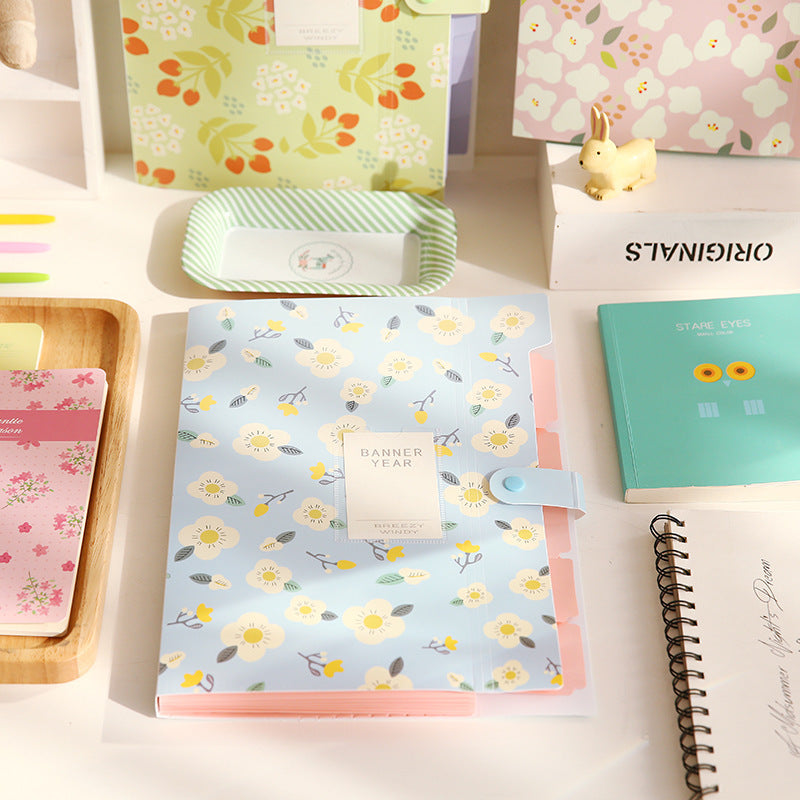 Pp File Folder Student Test Paper Office Material Organizer Storage Bags