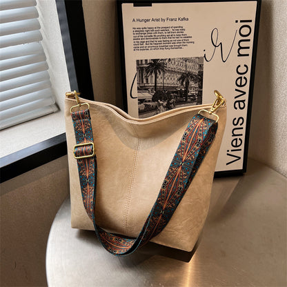 Fashion Large Capacity Bag Women's Crossbody Bucket Bag