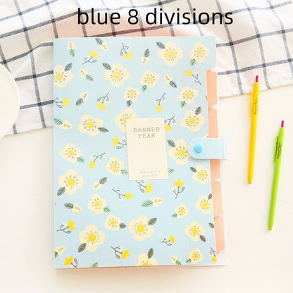 Pp File Folder Student Test Paper Office Material Organizer Storage Bags