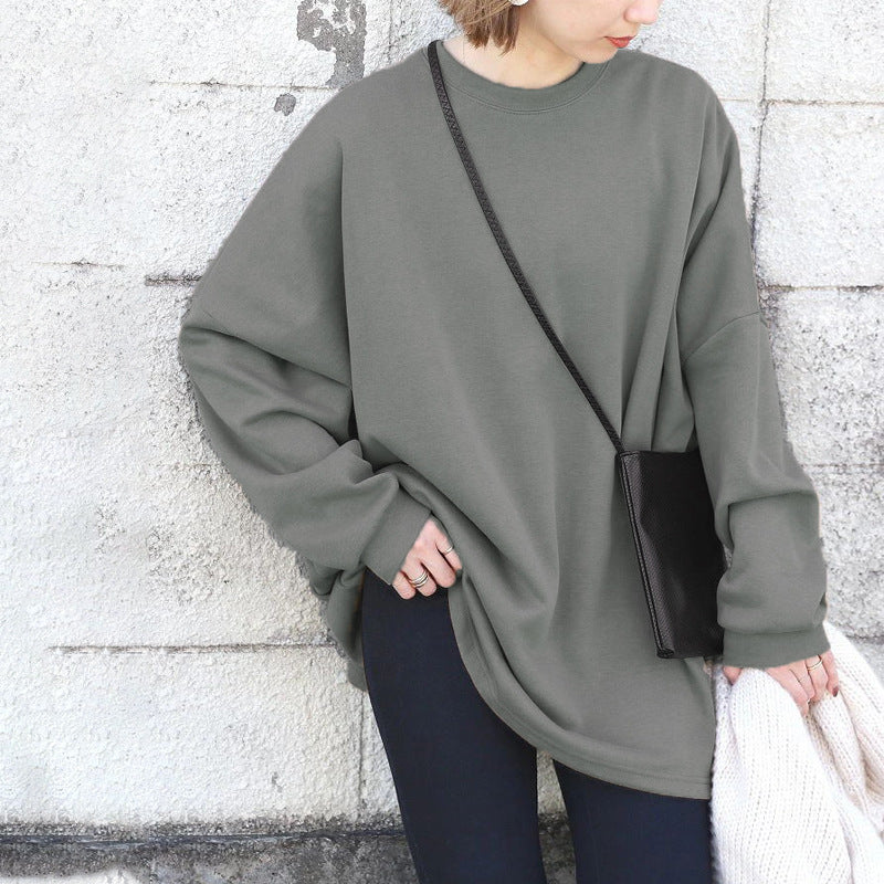 6 Colors Winter Women's Brushed Hoody