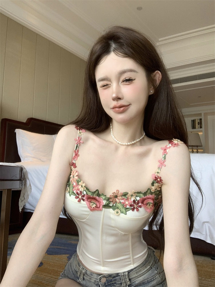 Thai Pure Sweet Hot Girl Fishbone Tube Top