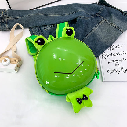 Children's Backpack Kindergarten Boys And Girls Baby Hard Shell Cute Cartoon Animals