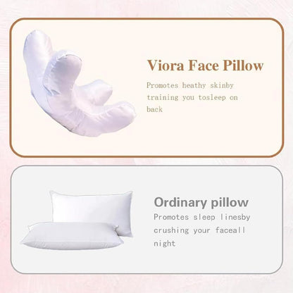 Pillow Face Pillow Beauty Pillow Side Sleeper Pillow, Massage Pillow Face Down, Anti-Wrinkle Massage Pillow For Sleeping Face Down