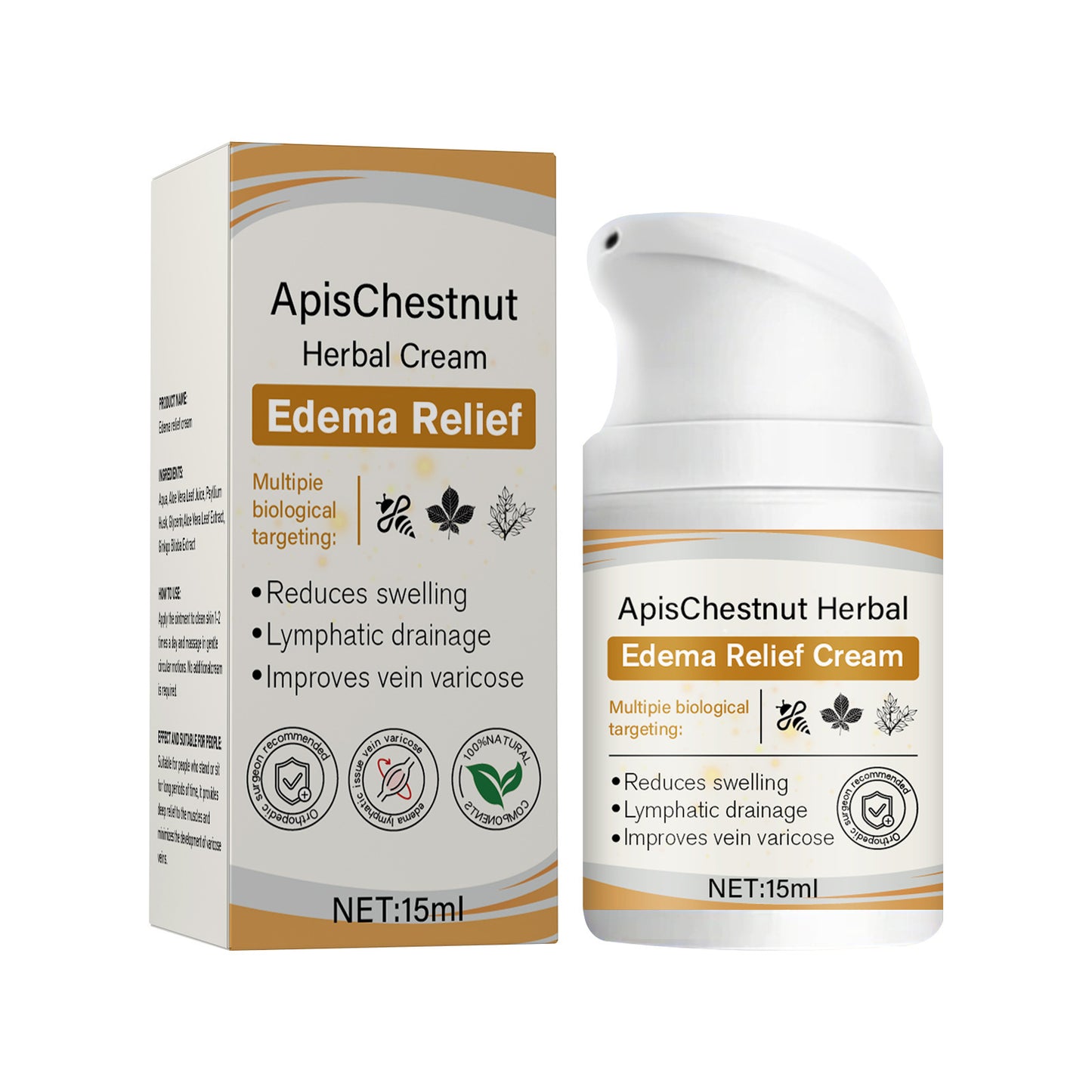 Herbal Mild Relieve Leg Discomfort Moisturizing Skin Daily Massage Neck Cream