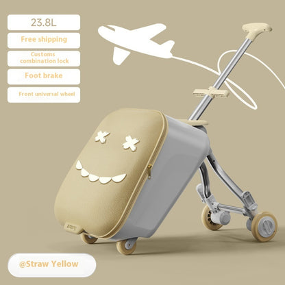 Luggage Children's Riding And Boarding Machine Trolley Case