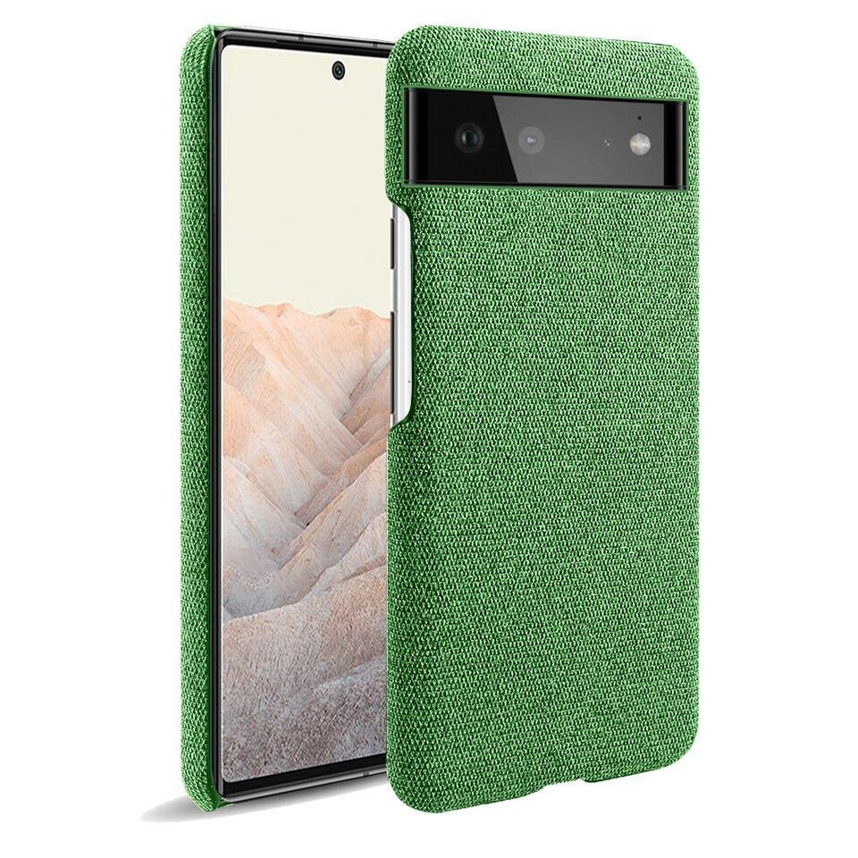 Mobile Phone Protective Leather Cover Cloth Pattern Mobile Phone
