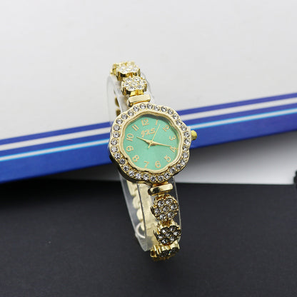 Special Interest Light Luxury Temperament And Fully-jewelled Square Fashion Watch