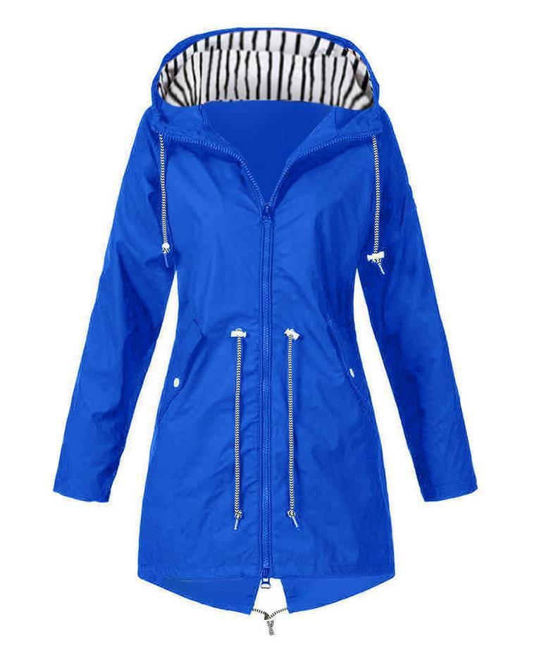 Autumn And Winter Women's Zipper Jacket Three-in-one Outdoor Hooded Mountaineering Jacket