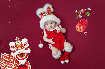 Children's Photography Costumes Full Moon Hundred Days Baby Photo Costumes