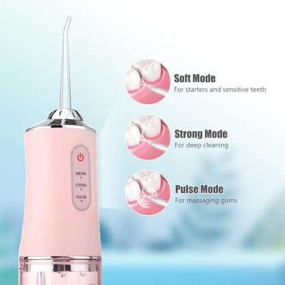 Handheld Electric Water Pick Household 3-speed Water Spray Floss Water Toothpick