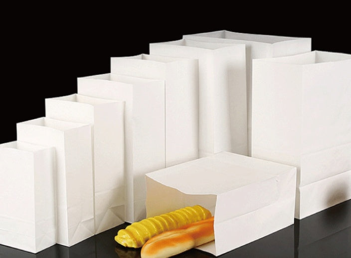 10pcs Coated Oil Resistant Paper Bags