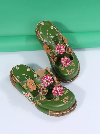 Closed-toe Slippers Women's Non-slip Slippers