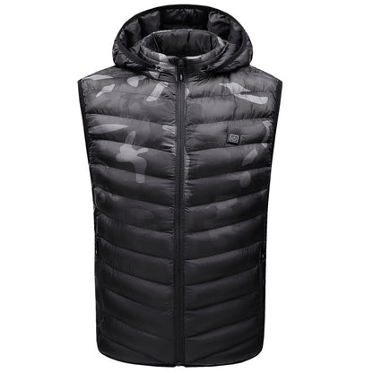 Men Autumn And Winter Plus Velvet Camouflage Jacket