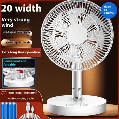 Silent Wind USB Office And Dormitory Mini Clip Fan Desktop Floor