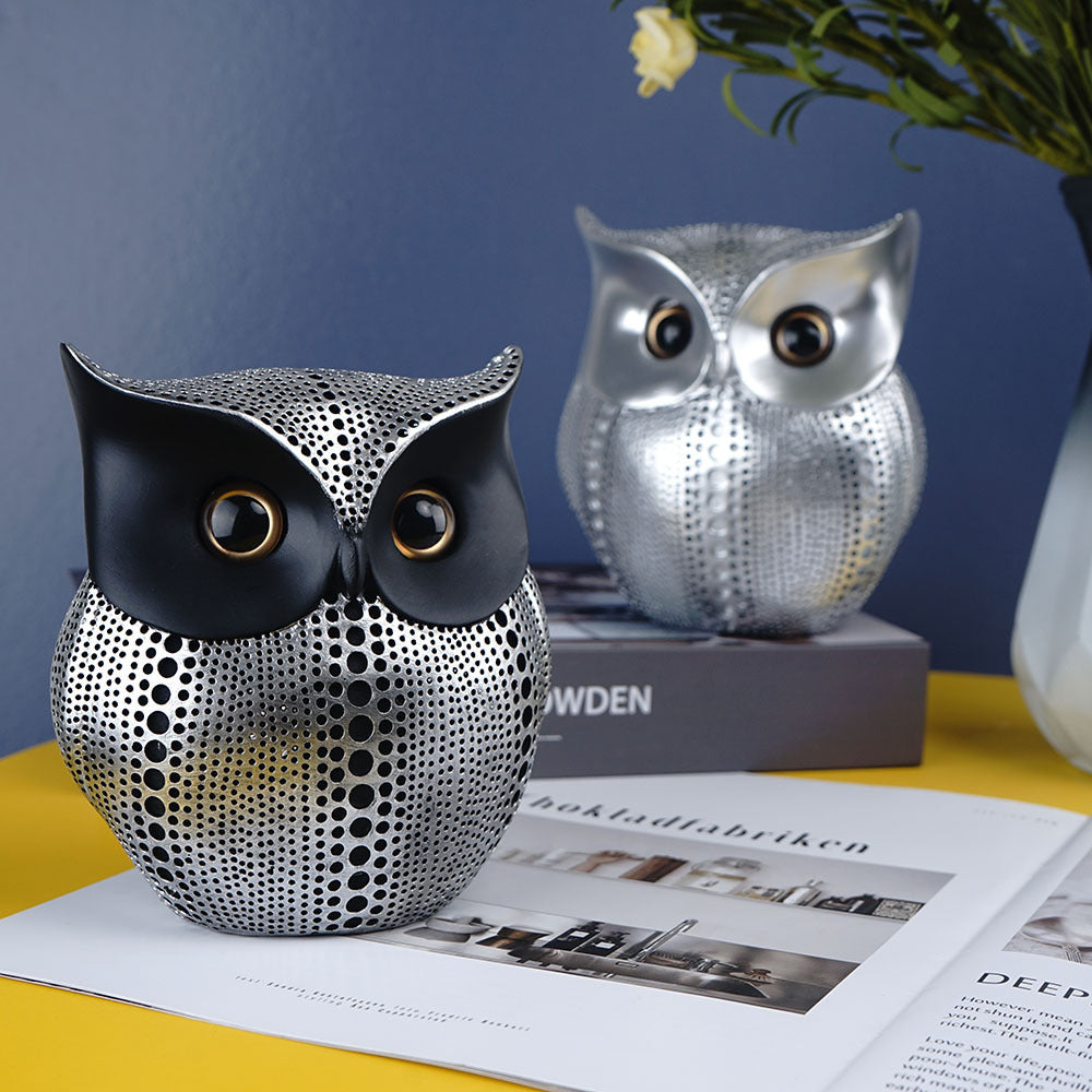 Owl Resin Craft Decoration Home Soft Decoration