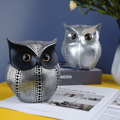Owl Resin Craft Decoration Home Soft Decoration