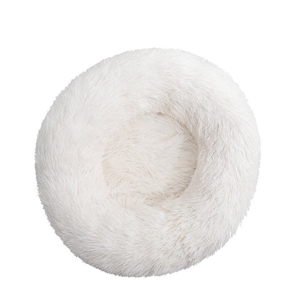 Plush Warm Dog Bed In Winter
