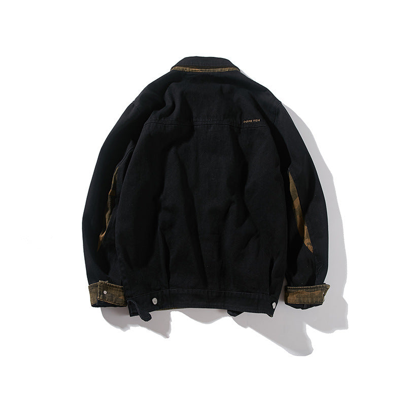 Loose Trendy Baseball Uniform Unisex All Match Casual Jacket Mens Top