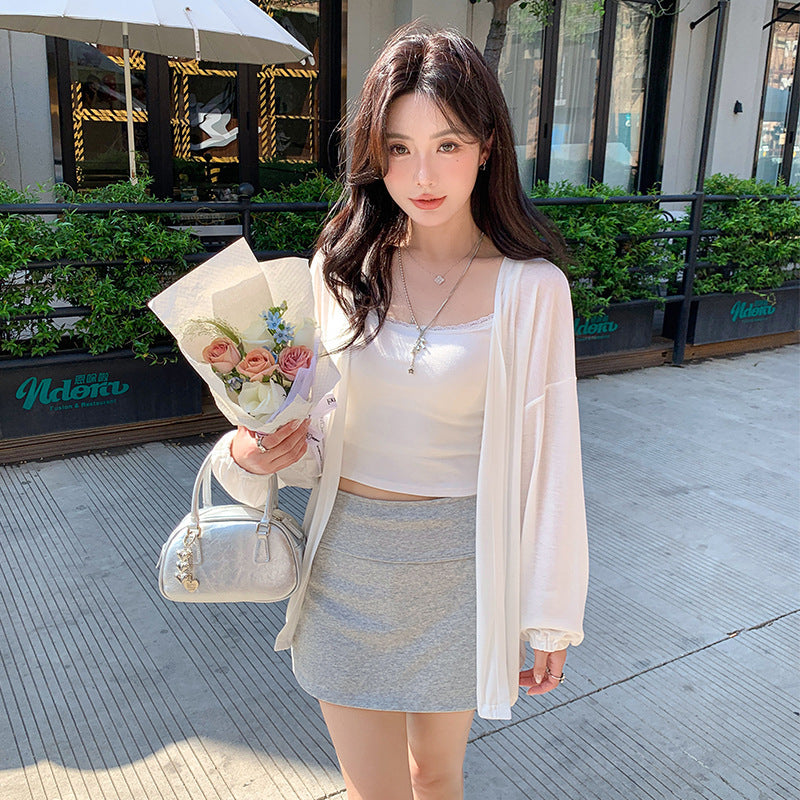 Women's Long-sleeved Sweater Sun Protection