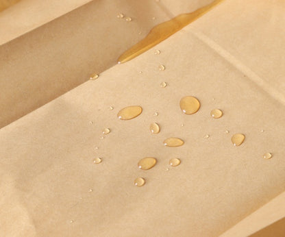 Square Bottomed Kraft Paper Bags For Oil Proof Food Packaging