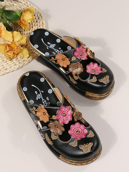 Closed-toe Slippers Women's Non-slip Slippers