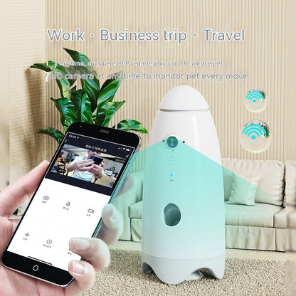 Remote Monitoring Funny Pet Feeder
