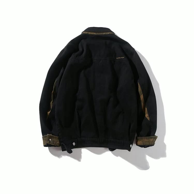 Loose Trendy Baseball Uniform Unisex All Match Casual Jacket Mens Top