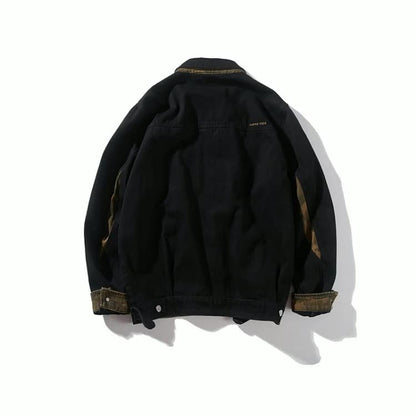 Loose Trendy Baseball Uniform Unisex All Match Casual Jacket Mens Top