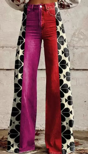 Women's Casual Pants Thin Imitation Jeans