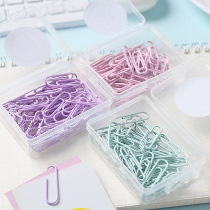 Macaron Color Paper Clip Creative Office Products
