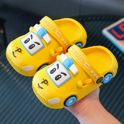 Children's Slippers Baby Car Soft Bottom