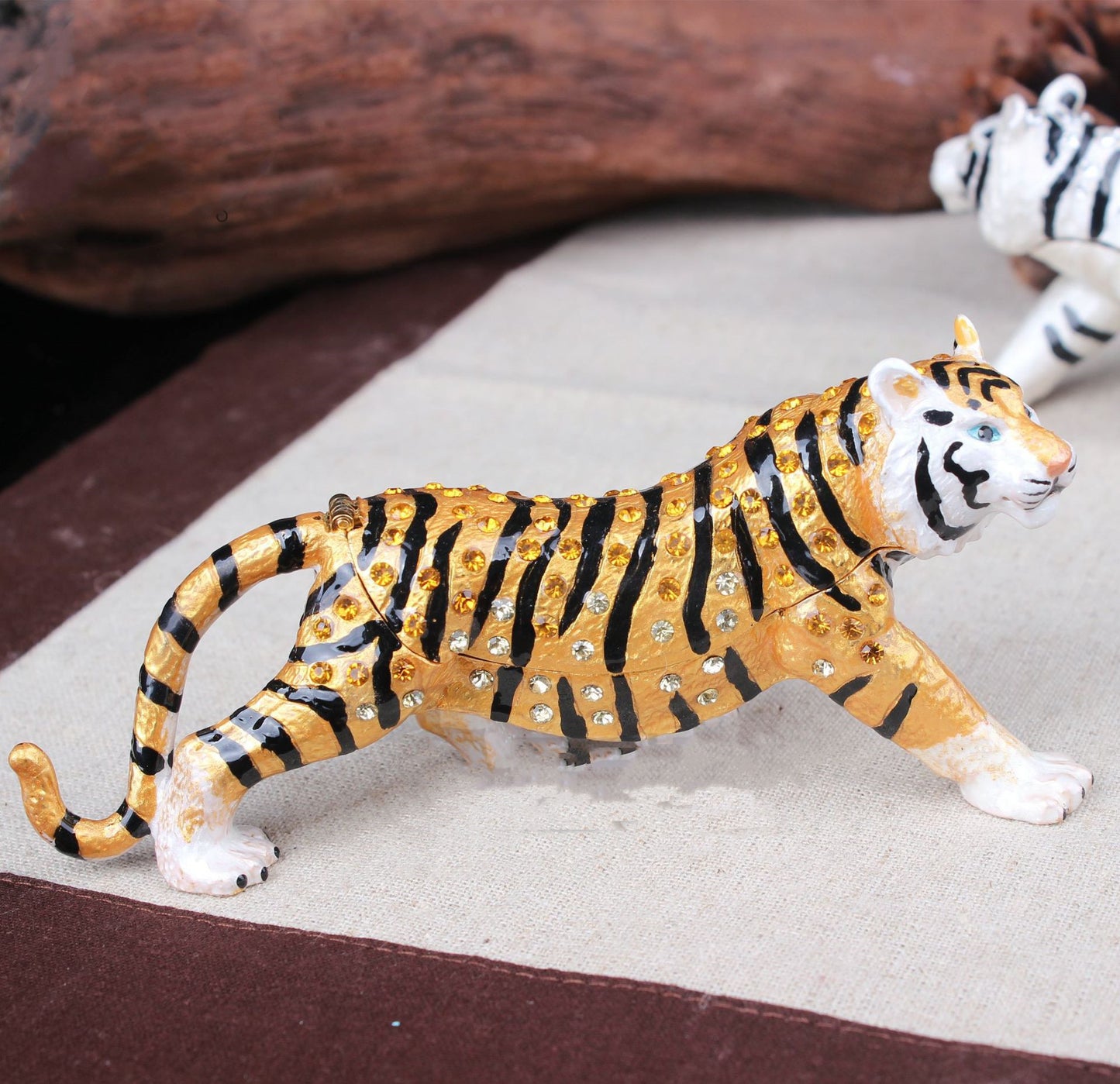 Tiger Jewelry Box Home Decoration Car Decoration